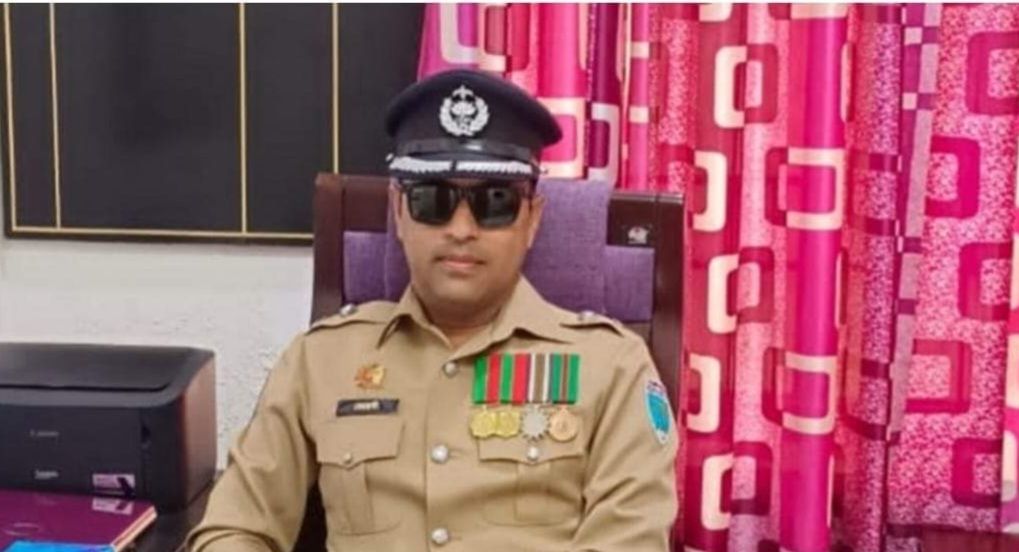 “জুড়ী থানার নবাগত ওসি মোঃ মেহেদী হাসান।